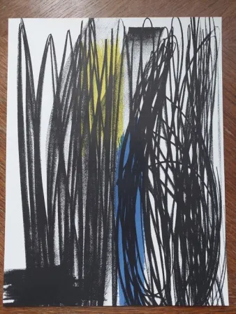 Lithografie Hartung - Composition pour XXe siècle