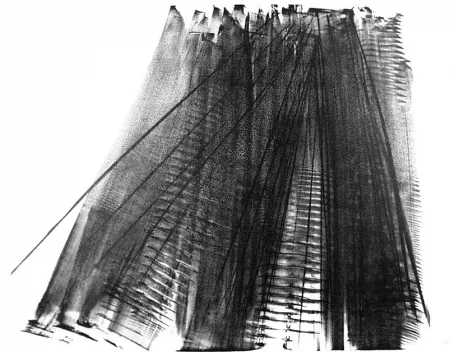 Lithografie Hartung - Composizione 