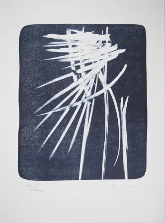 Lithografie Hartung - Eclair dans le cie