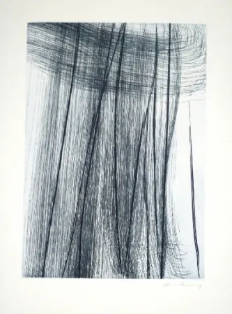 Ets En Aquatint Hartung - Elegie des alizes