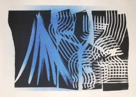 Lithografie Hartung - Farandole 11