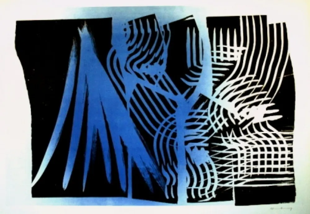 Lithografie Hartung - Farandole 11