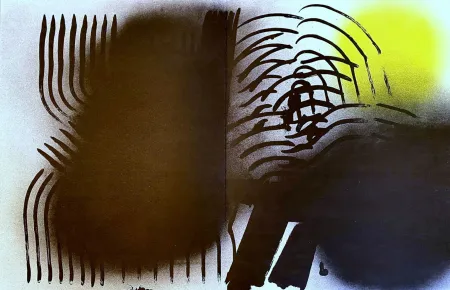 Lithografie Hartung - Farandole