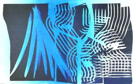 Lithografie Hartung - Farandole