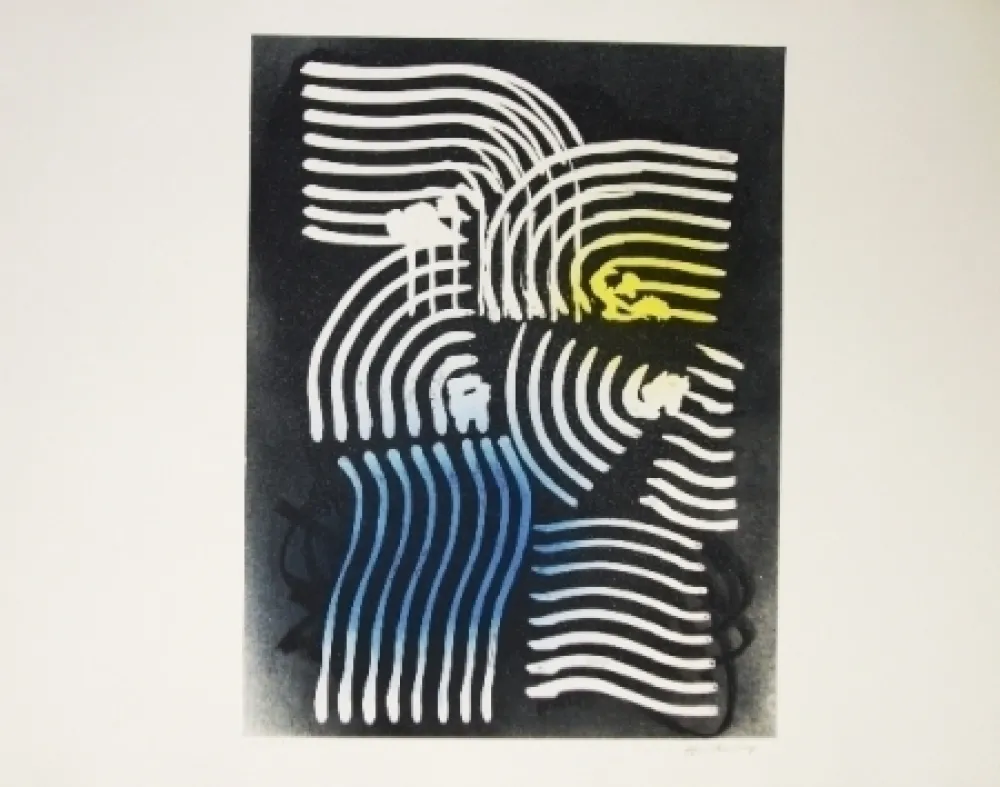 Lithografie Hartung - Farandole 18