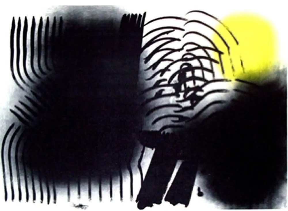 Lithografie Hartung - Farandole 3