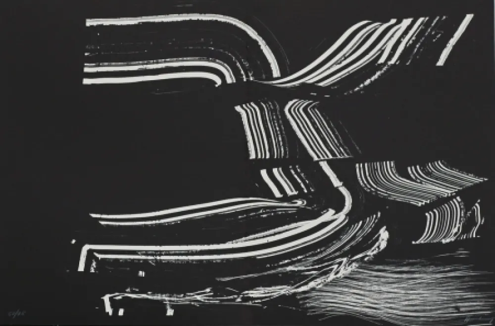 Lithografie Hartung - Farandole