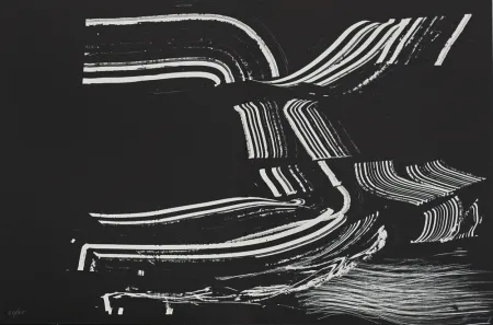 Lithografie Hartung - Farandole