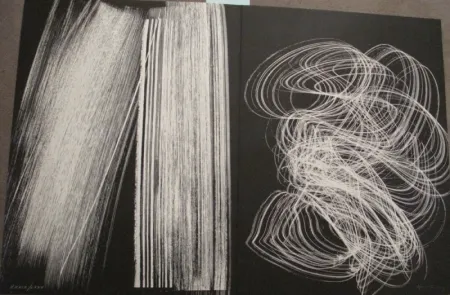 Lithografie Hartung - Farandole 6