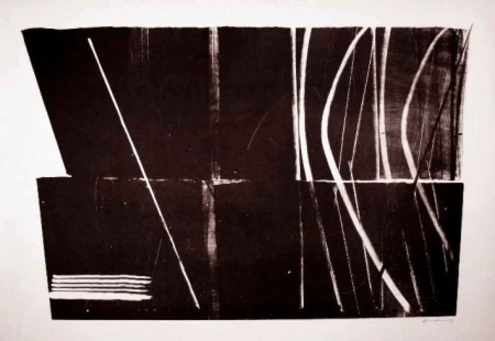 Lithografie Hartung - Farandole 7