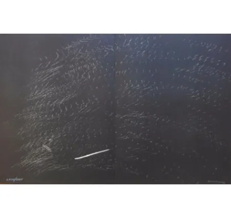 Lithografie Hartung - Farandole B