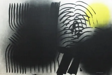 Lithografie Hartung - Farandole n°6