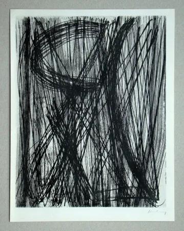 Zeefdruk Hartung - G 17 - 1953