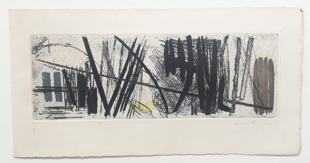 Ets En Aquatint Hartung - G 4 