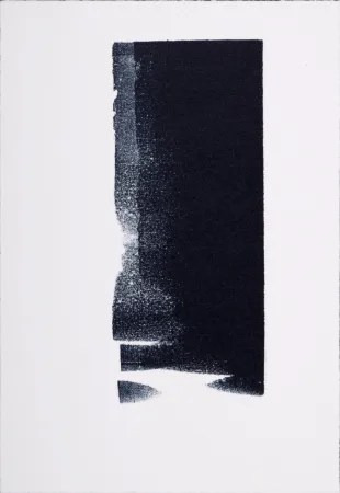 Lithografie Hartung - Gedanken (#2), 1987-88