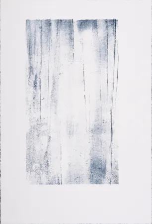 Lithografie Hartung - Gedanken (#3), 1987-88