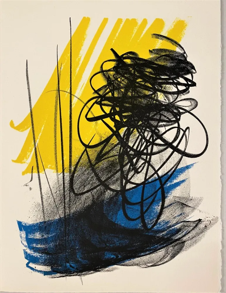 Lithografie Hartung - Hommage à San Lazzaro