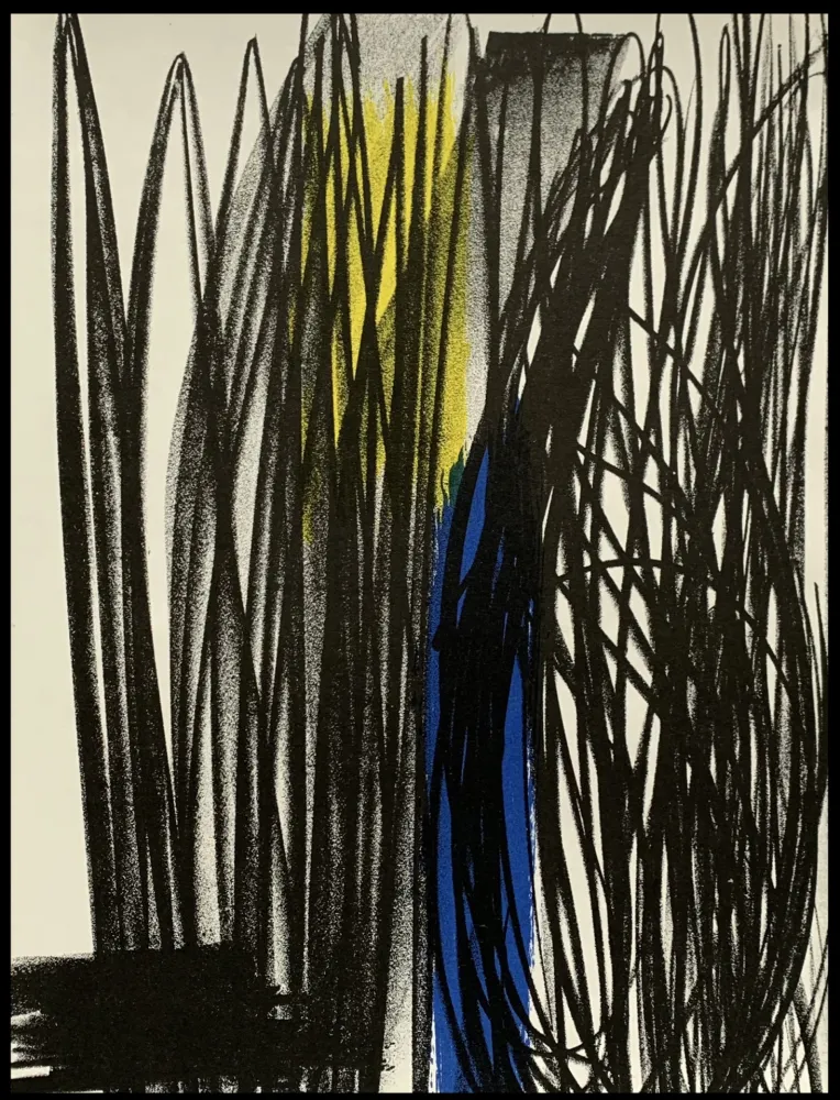 Lithografie Hartung - Influence