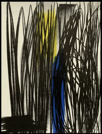 Lithografie Hartung - Influence