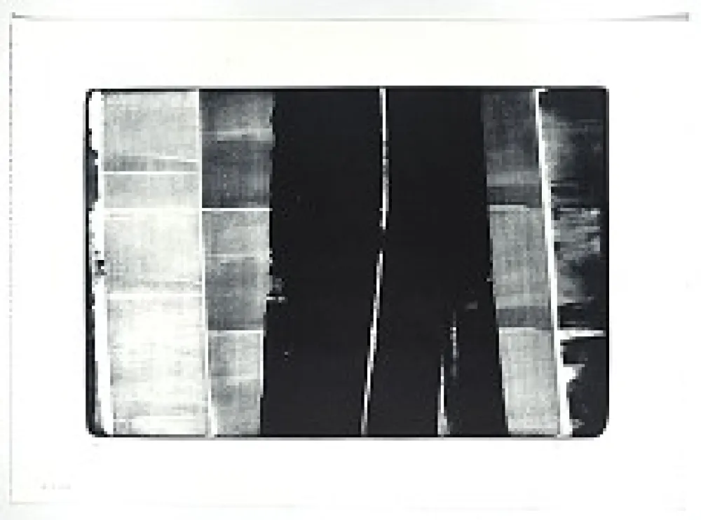 Lithografie Hartung - L-09