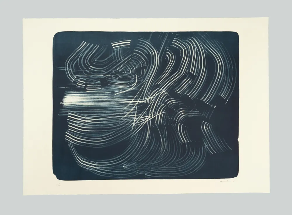 Lithografie Hartung - L-10-1973