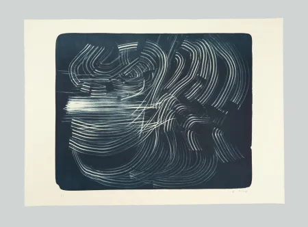 Lithografie Hartung - L-10-1973