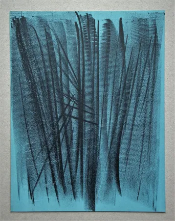 Lithografie Hartung - L 127, 1964