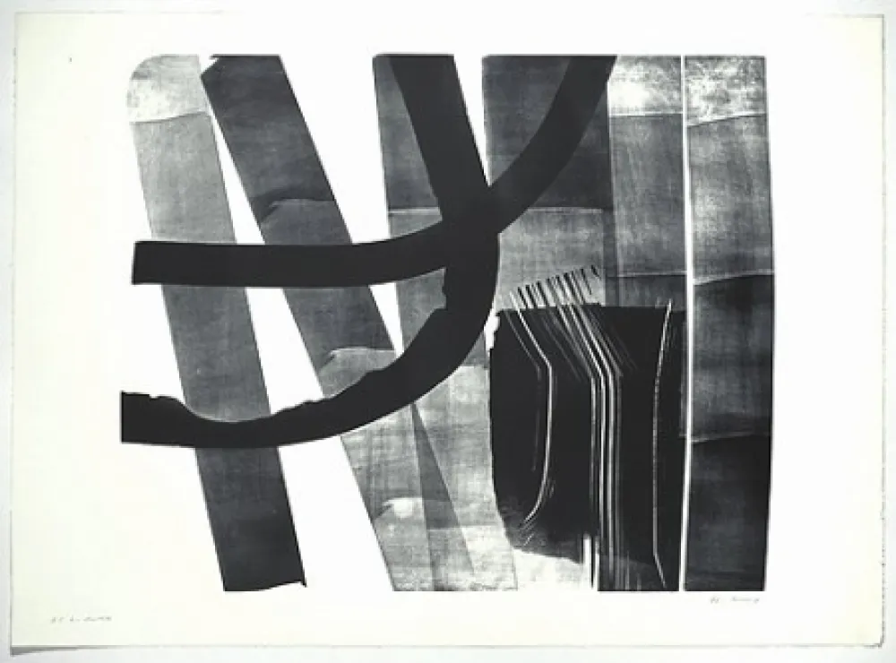 Lithografie Hartung - L-13