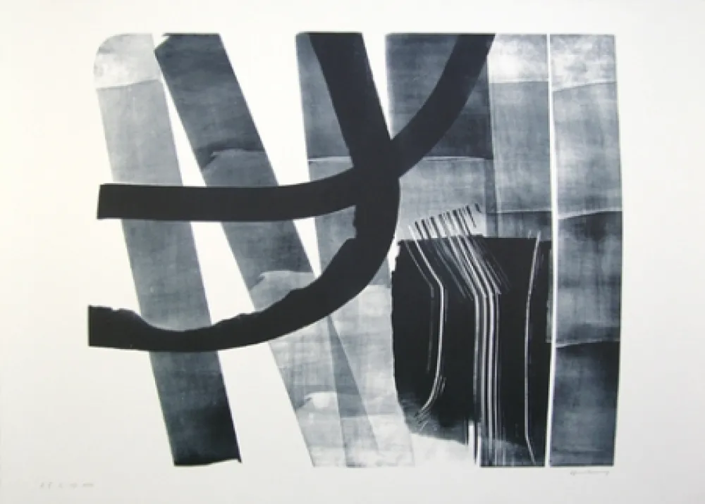 Lithografie Hartung - L-13-1974