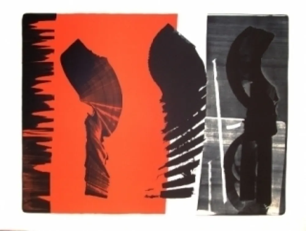 Lithografie Hartung - L-14