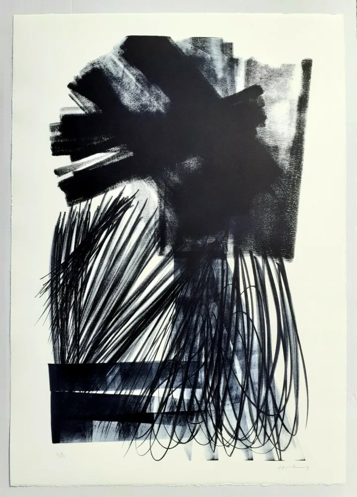 Lithografie Hartung - L-17-1973