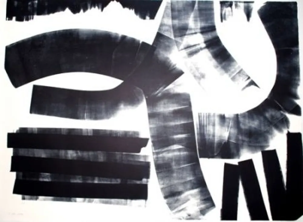 Lithografie Hartung - L-17-1974 