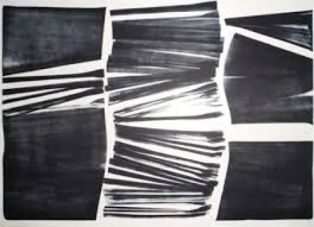 Lithografie Hartung - L 18 1974