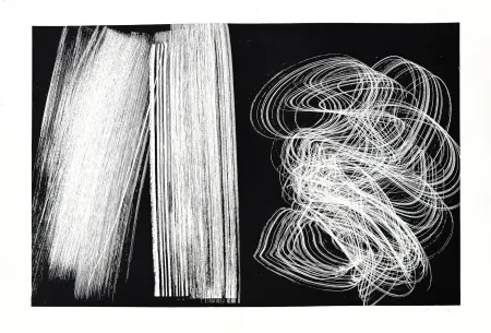 Lithografie Hartung - L 1970-5 / Frandole, suite A, pl. V