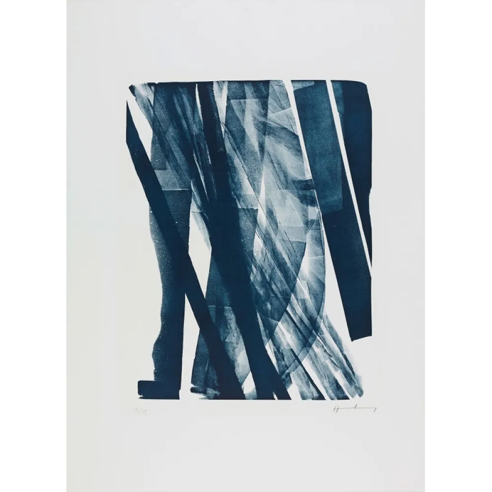 Lithografie Hartung - L 1973 - 34,