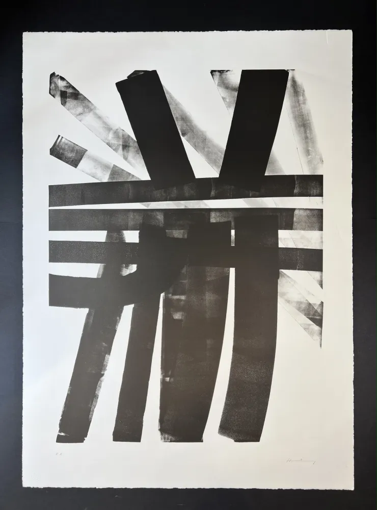 Lithografie Hartung - L 1974-19