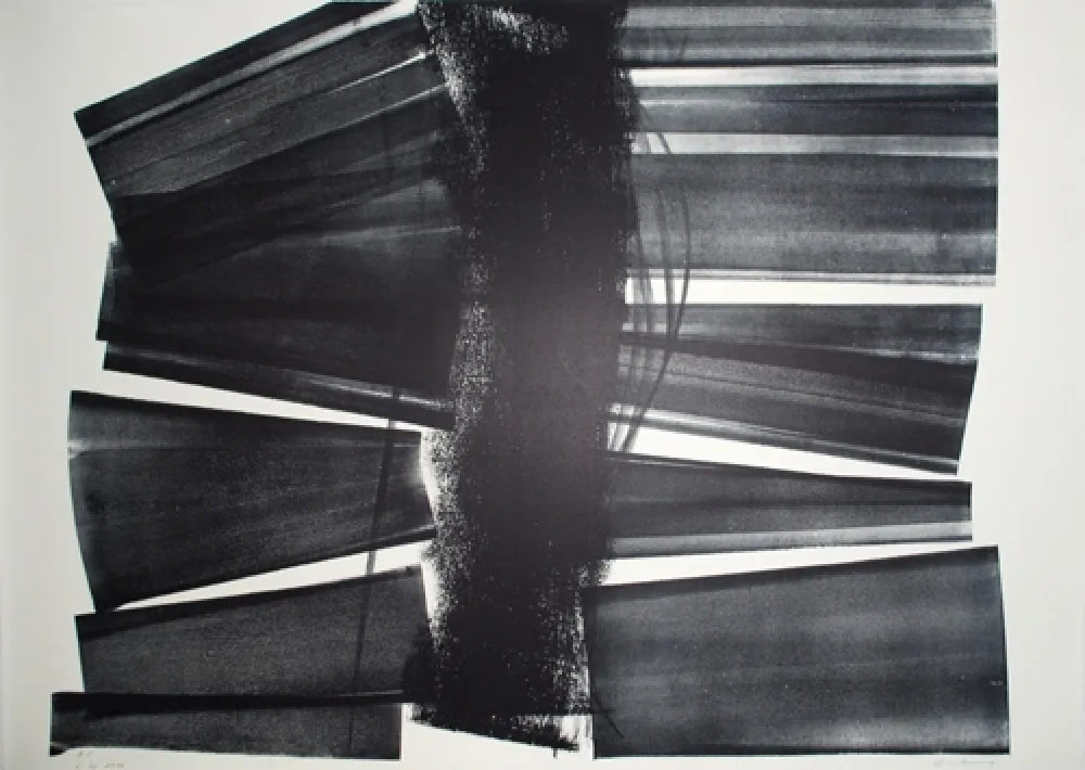 Lithografie Hartung - L-20-1974 