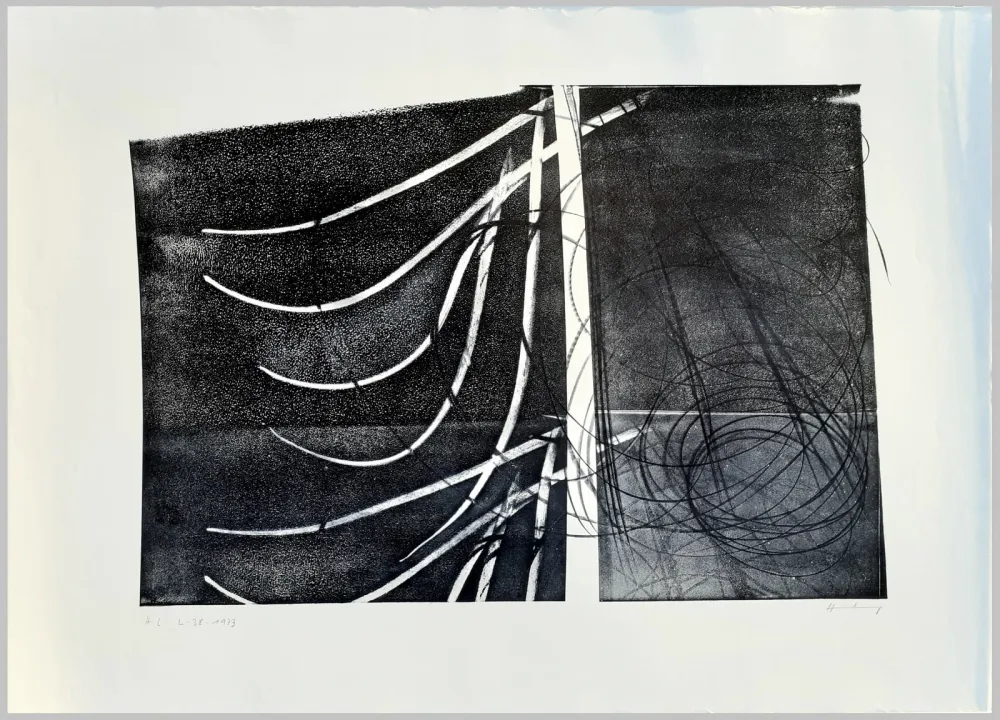 Lithografie Hartung - L-38-1973