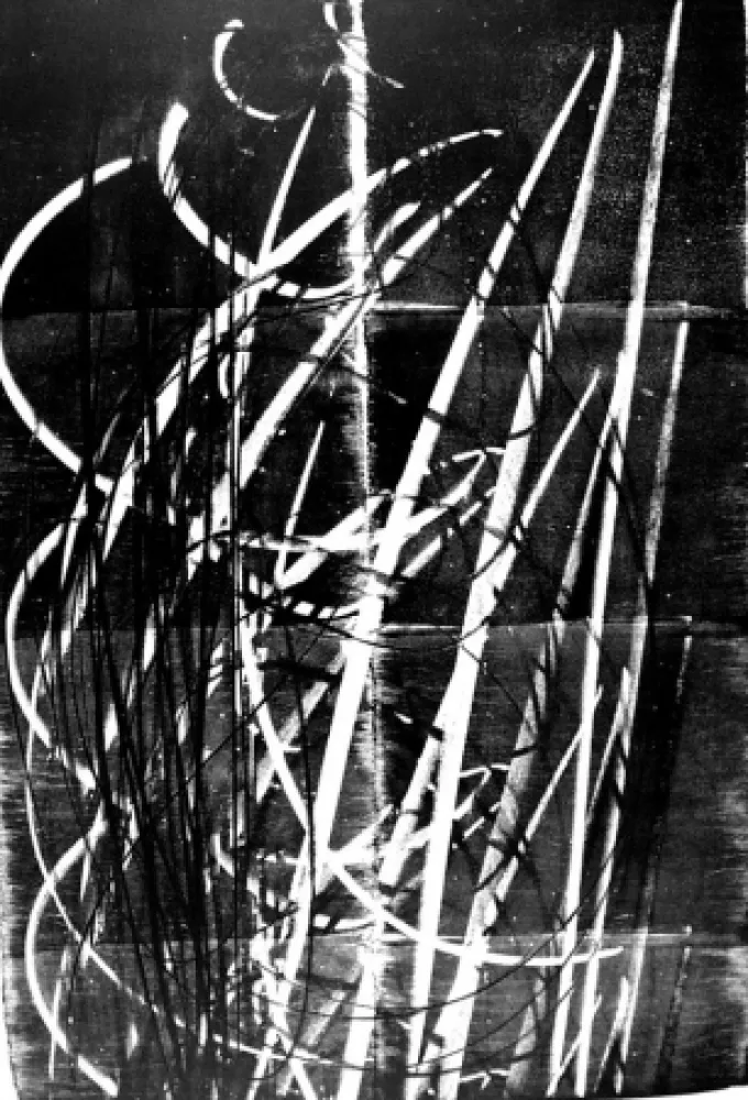 Lithografie Hartung - L - 60