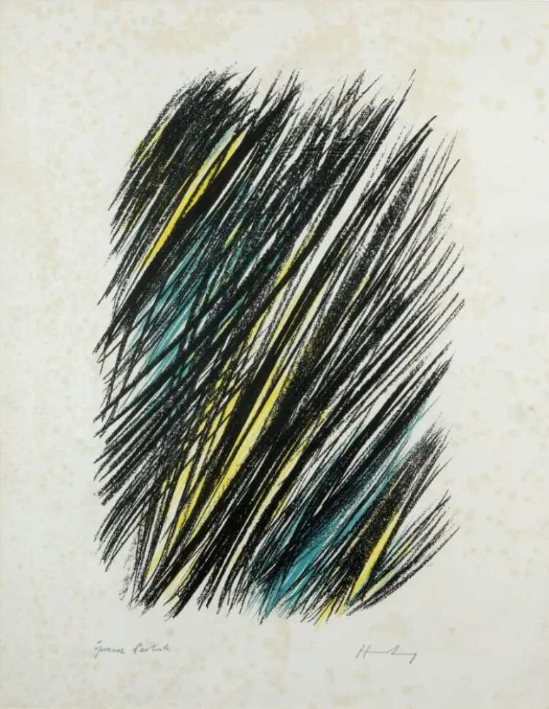 Lithografie Hartung - L19