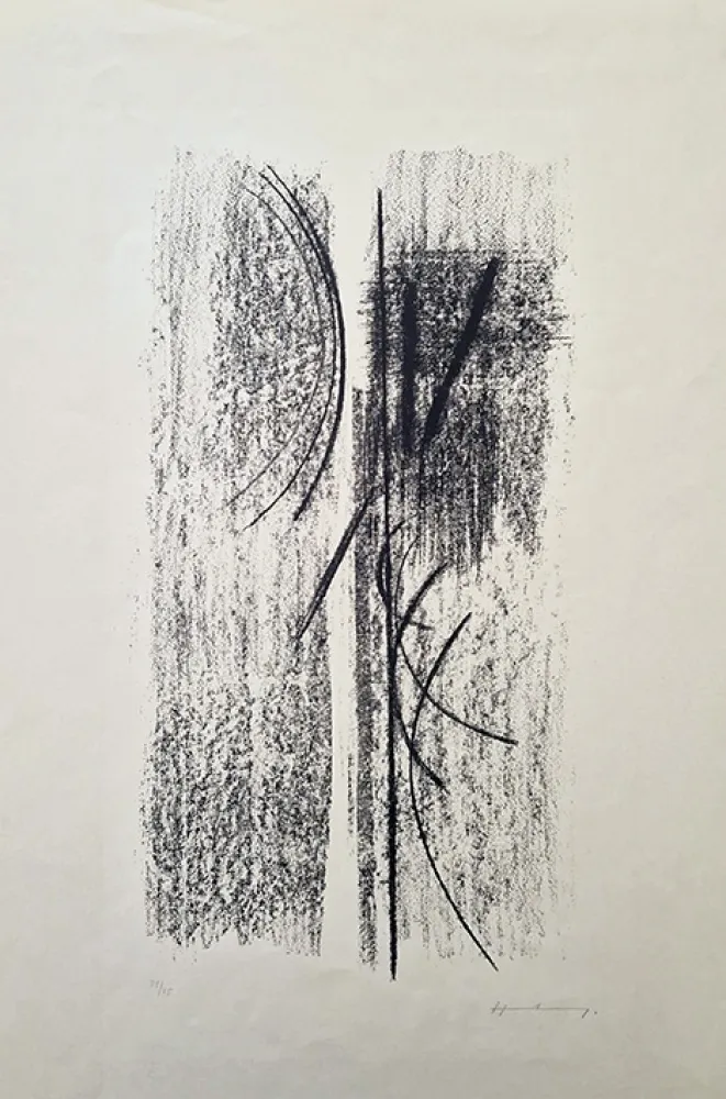 Lithografie Hartung - Litho 84