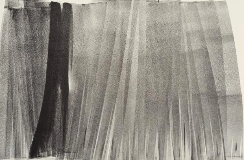 Lithografie Hartung - Lithographie originale. Signée. 