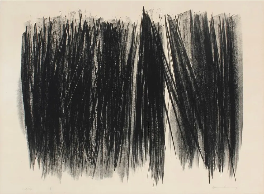 Lithografie Hartung - Litograph L105