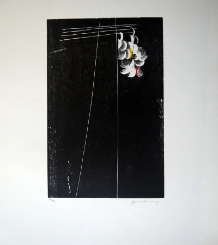 Houtsnede Hartung - S/T