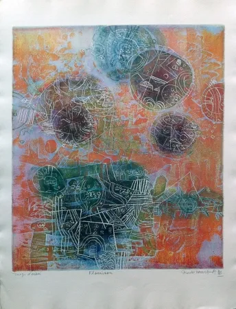 Ets En Aquatint Hasegawa - Floraison