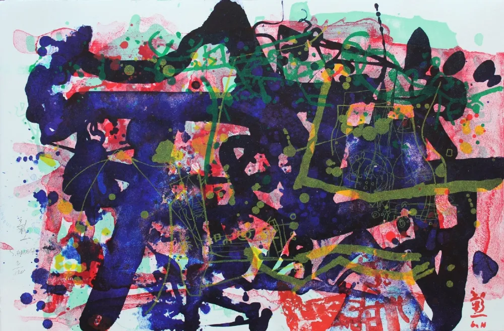 Lithografie Hasegawa - Matin d'hiver