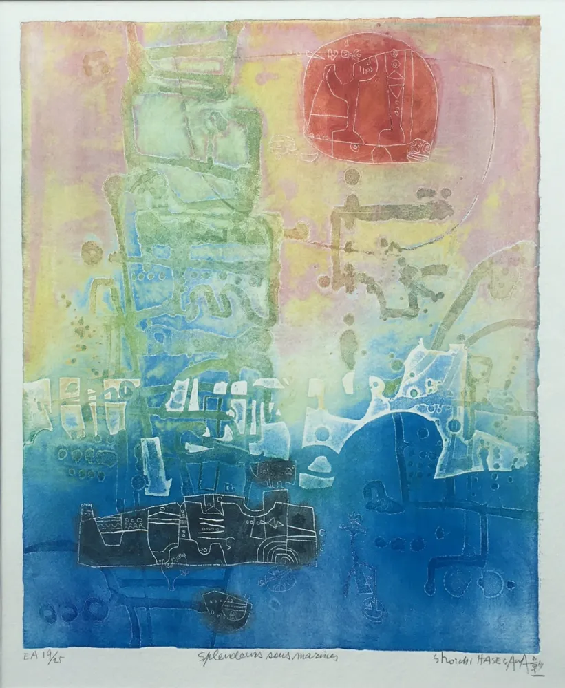 Gravure Hasegawa - Splendeurs sous marine 