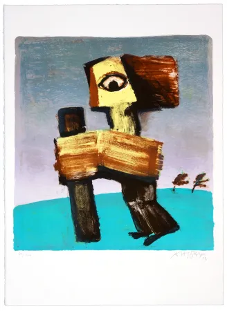 Lithografie Haugen Sørensen - Sans titre