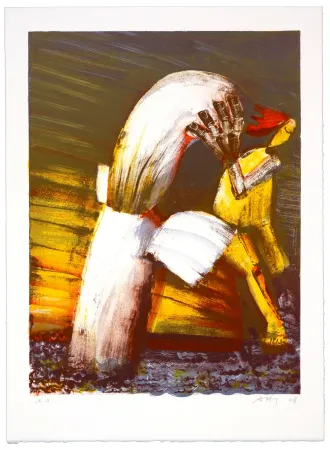 Lithografie Haugen Sørensen - Sans titre