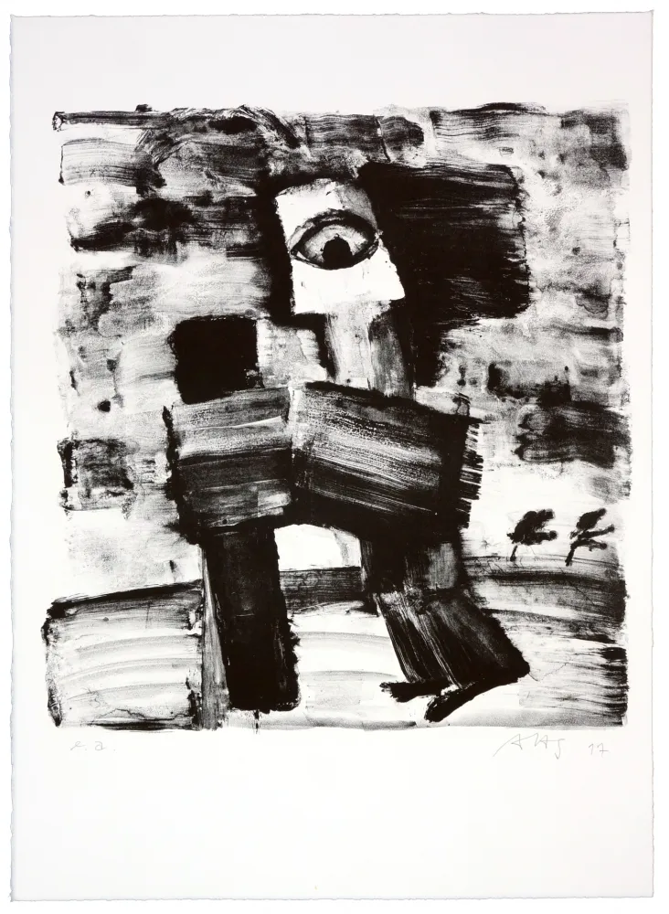 Lithografie Haugen Sørensen - Sans titre